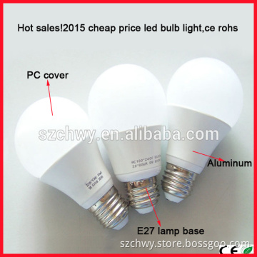 Low price 9w led light bulbs with 2 years warranty